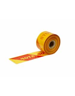 Warning barrier tape STOP 100mm x 500m