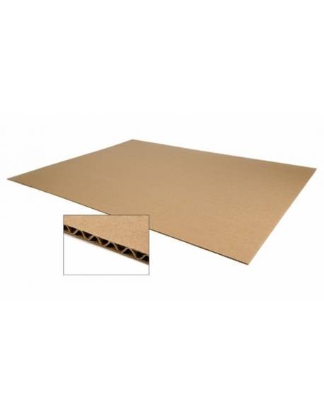 Gofruoto kartono lakštai 1,14m x 0,75m