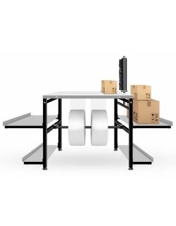 Auxiliary packing table 80x80cm RedSteel