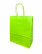 Dovanų maišelis 18cm x 8cm x 22cm Šviesiai žalia