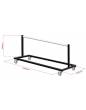 Mobile stand for packing materials 140x30x50cm RedSteel