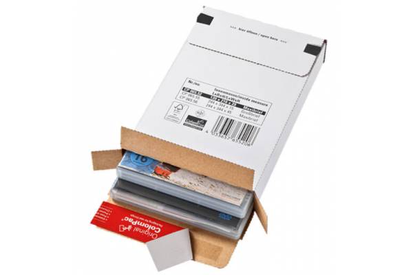Kartoninė dėžutė pašto siuntoms CP065, 244x344x45mm (S)