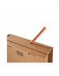 Cardboard, flexible, wraparound box for shipments 147x126x55mm (XS)