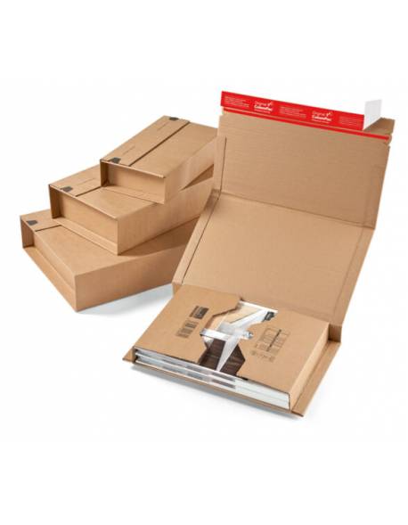 Kartoninė, apvyniojama dėžutė siuntoms CP021, 307x245x75mm (S)