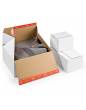 Cardboard boxes with fast folding bottom CP155, 306x186x127mm
