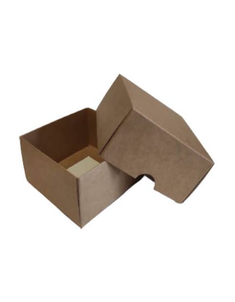 Kartoninė dėžutė 2-jų dalių (XS) 90x90x50mm