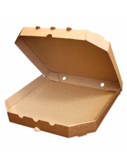 Pizza box 300x300x35mm, brown