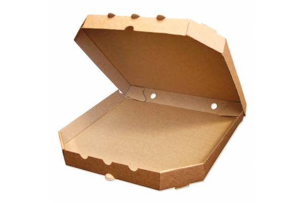 Pizza box 420x420x35mm, brown