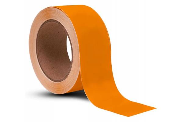 Lipni žymėjimo juosta PVC 50mmx33m oranzinė/ orange 