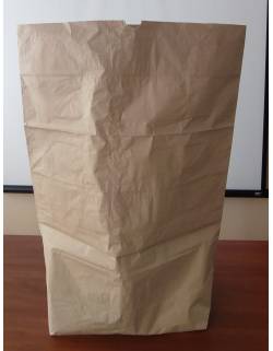 Popieriniai maišai, 2 sl..rudi 55x85+23 cm,70g/m2 / 70 ltr rudi