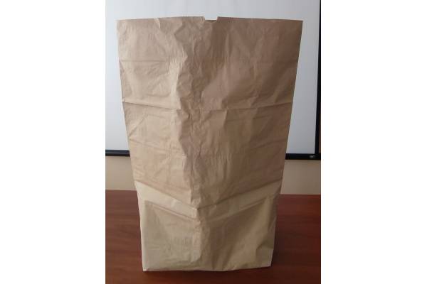  Popieriniai maišeliai šiukšlėms, 2 sl..rudi 70x95+25 cm,70g/m2 / 120 ltr.