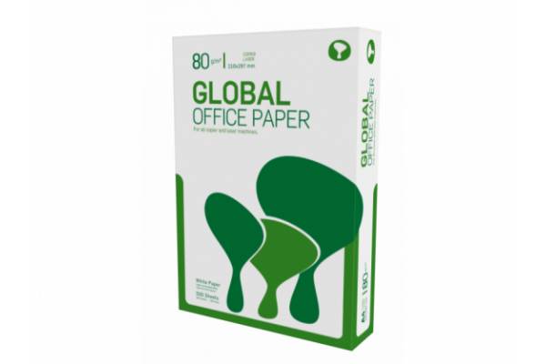 Popierius GLOBAL, A4 formatas, 80g/m², 500 lapų